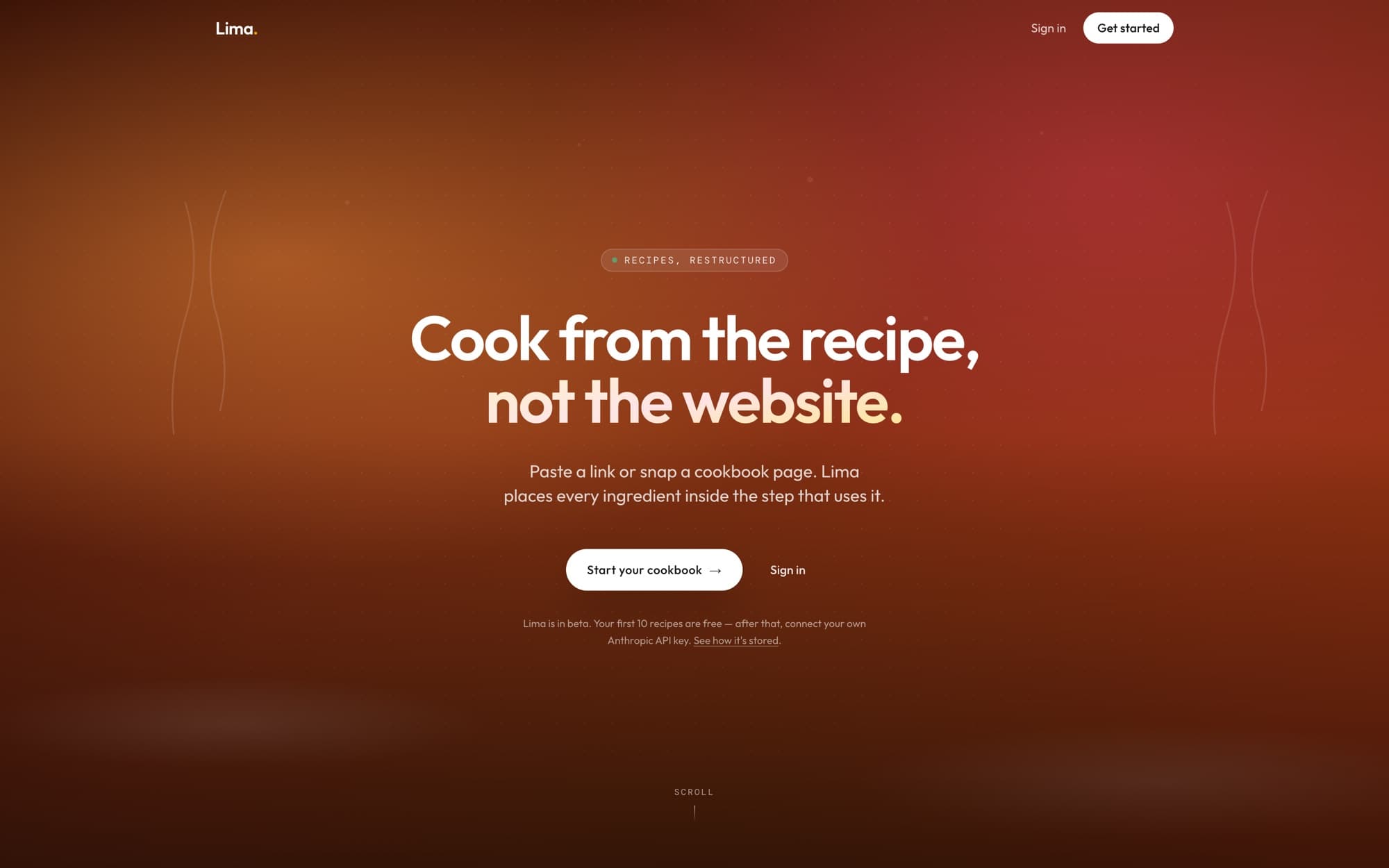 Lima Recipes — screenshot 1 of 3